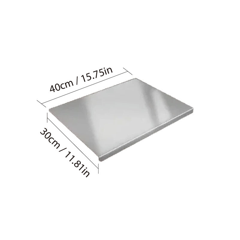 Fonvo Stainless Steel Chopping Board – Non-Slip