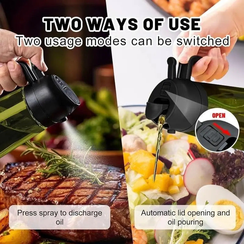 Fonvo DualPour 2-in-1 Oil Sprayer & Dispenser