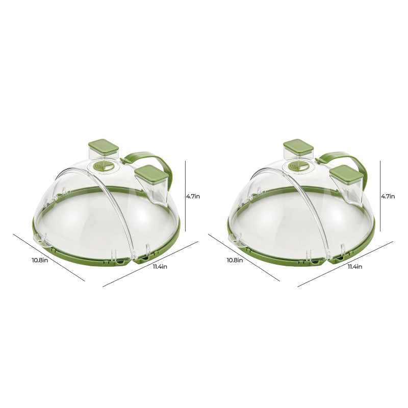 Fonvo Microwave Cover – Anti-Splatter, Steamer & Vent